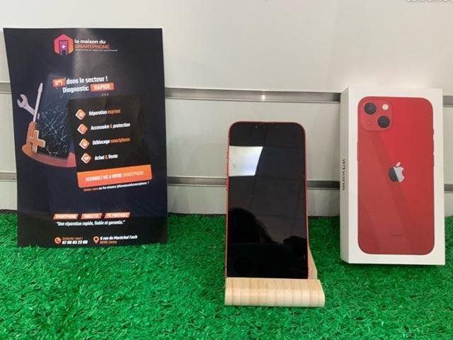 iPhone 13 128 Go rouge en vente à La Maison du Smartphone